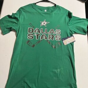 Fanatics Stars Green NHL T-Shirt | Medium | NWT